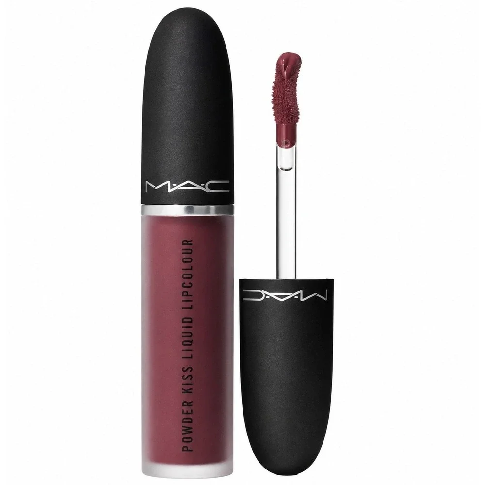 MAC Powder Kiss Liquid Lipcolour 977 Fashion Emergency Matte Lipstick 5ml NIB